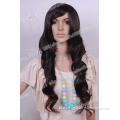 New LONG Brown Wave Kanekalon Cosplay hair wig WA130